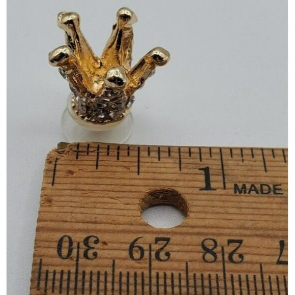 7 Pieces Bling Croc Charms, Barbie Luxury Rhinestones in Gold, white & Black - Picture 8 of 10